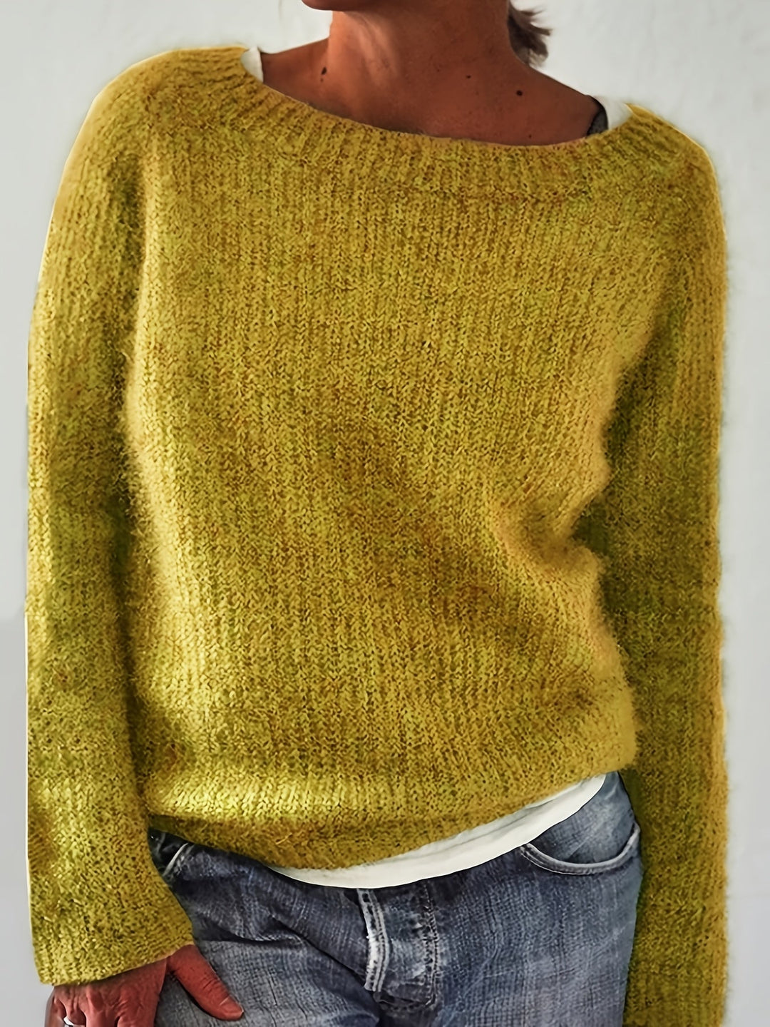MATILDA | Green Knit Sweater