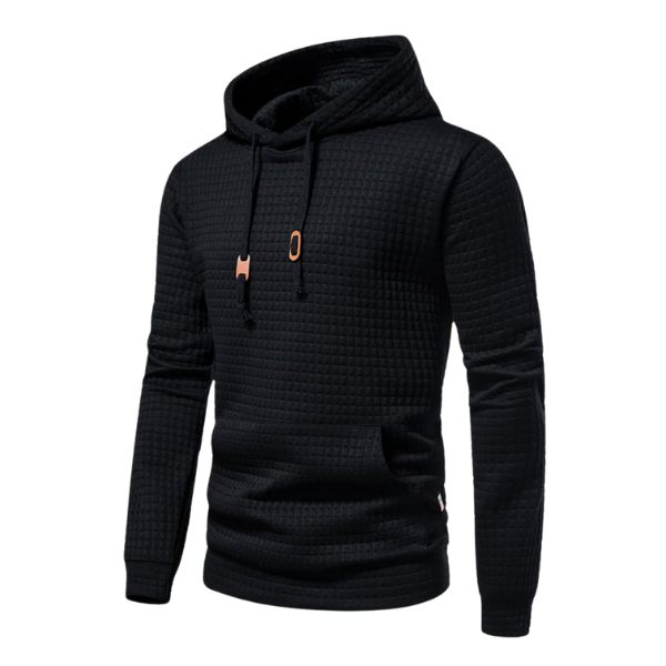 Ingolf | Textured Hooded Sweatshirt