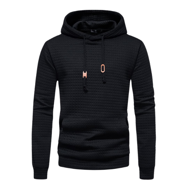Ingolf | Textured Hooded Sweatshirt