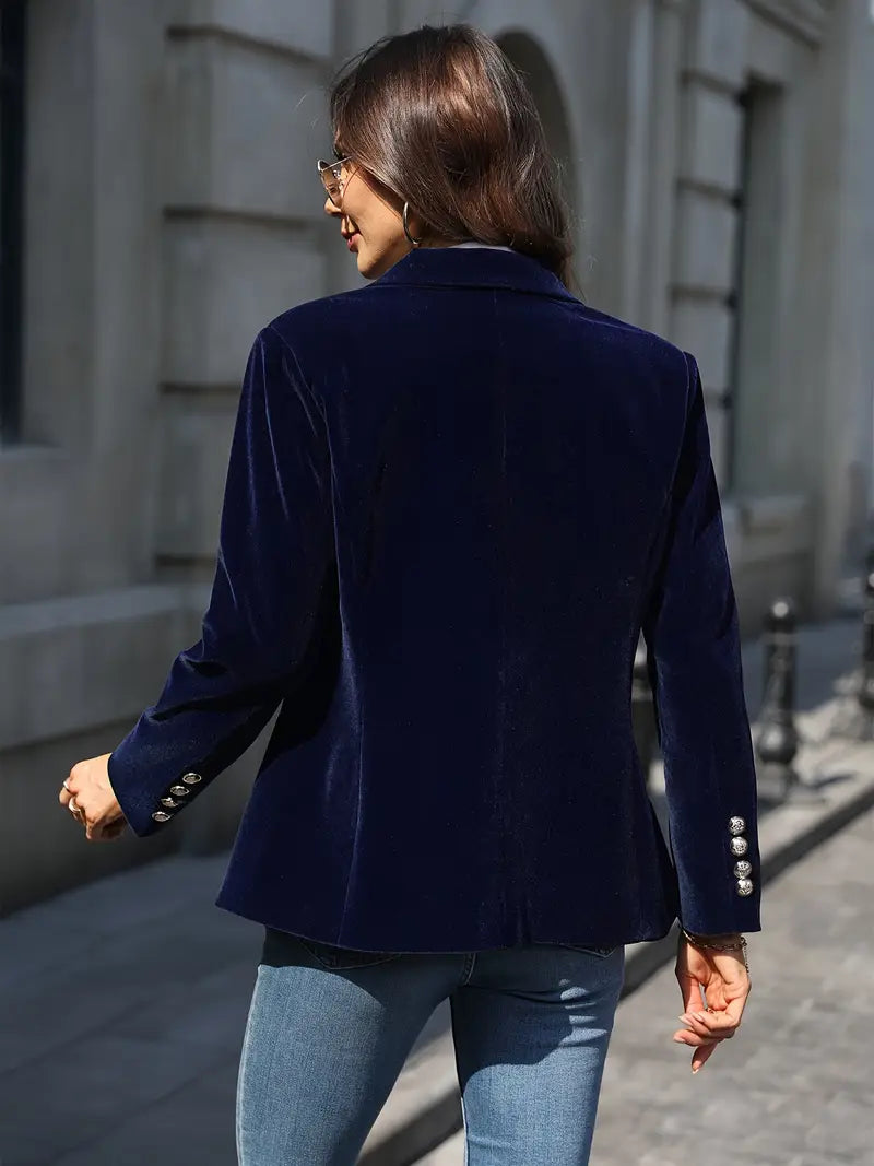 JULIA | ELEGANT VELVET BLAZER