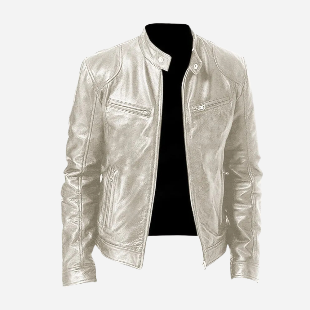 Beau | Stylish Moto Leather Jacket