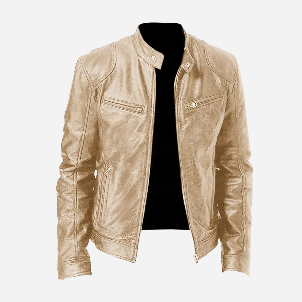Beau | Stylish Moto Leather Jacket