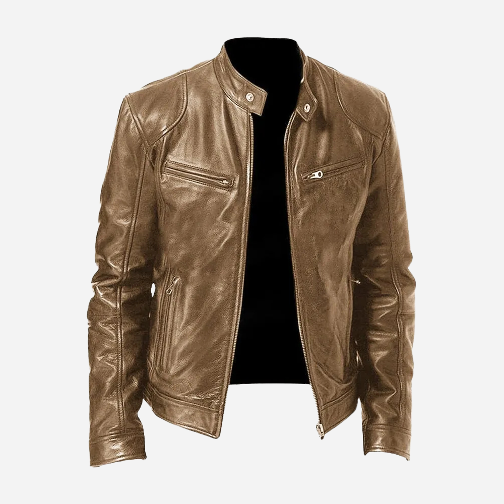 Beau | Stylish Moto Leather Jacket