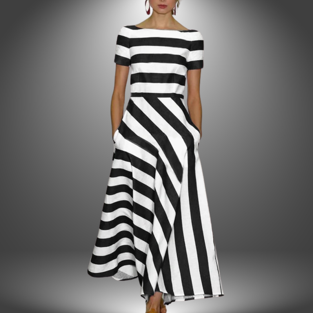 Amanda - Striped Dress