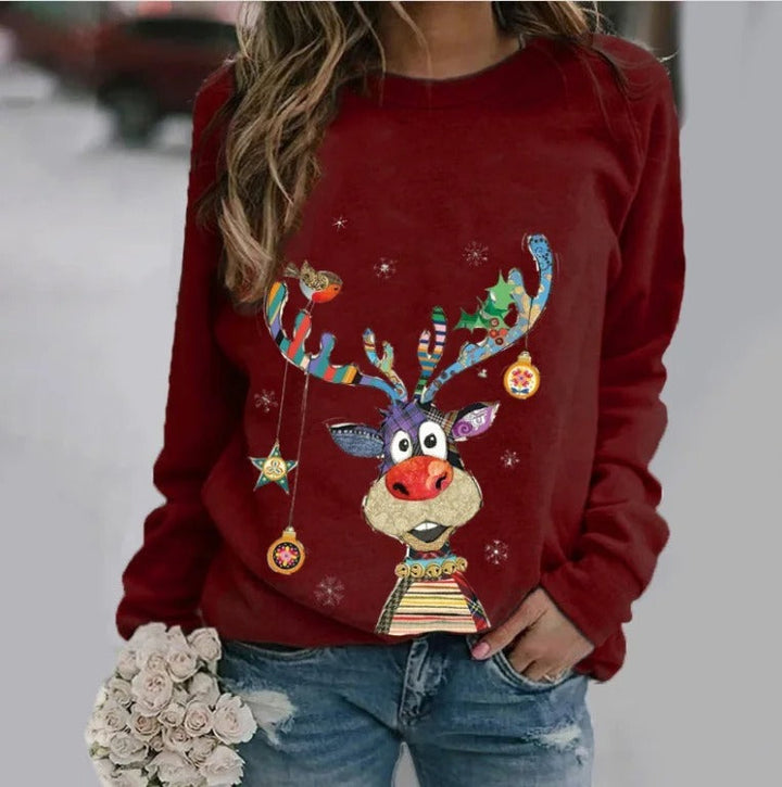 Violet | Colorful Christmas Sweatshirt
