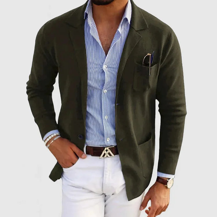Miguel | Men's Casual Knit Blazer