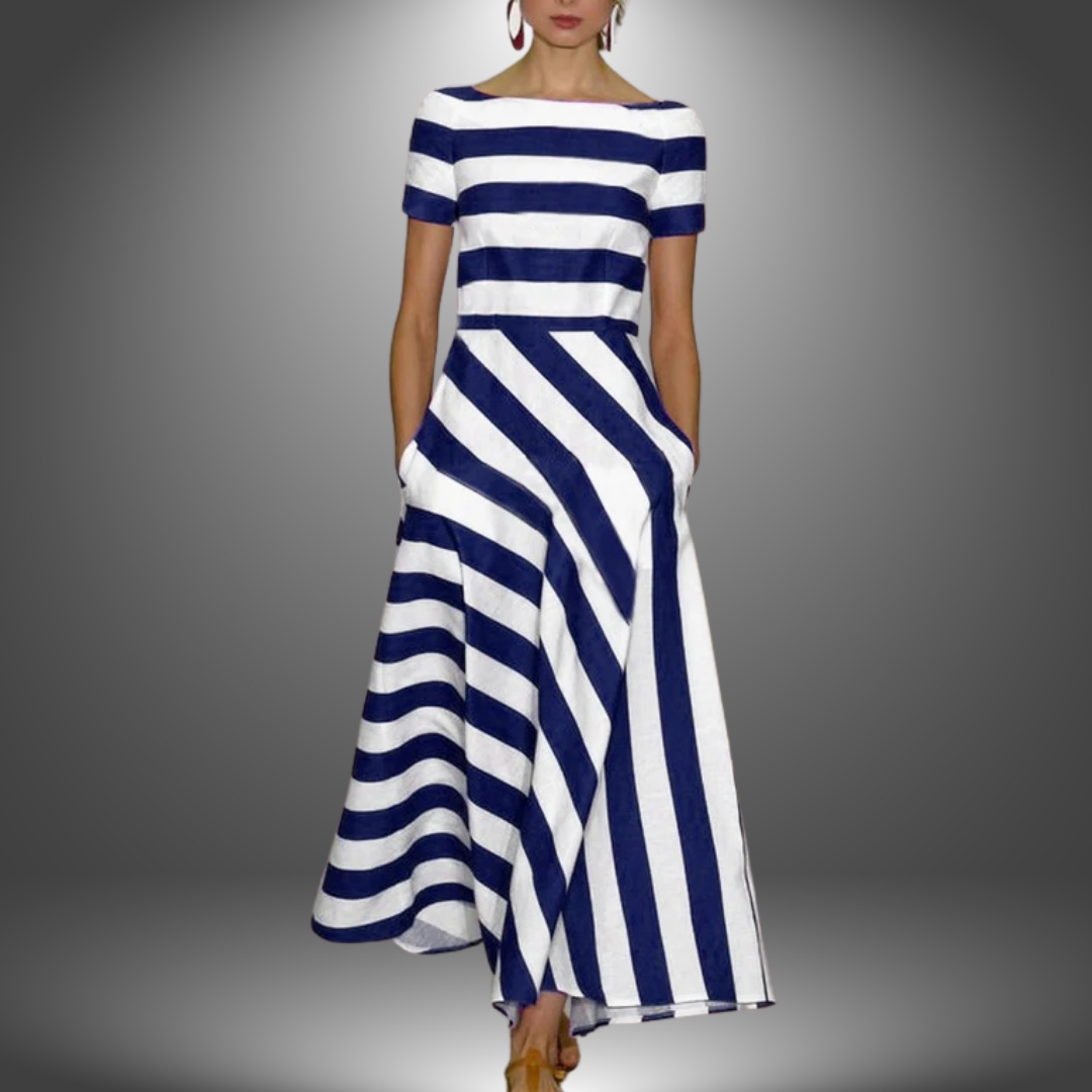 Amanda - Striped Dress