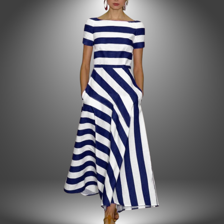 Amanda - Striped Dress
