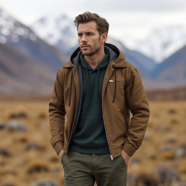 Lucas | Stylish Hooded Jacket