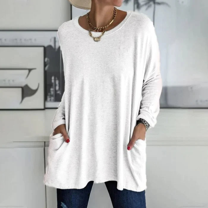 Rachel | Relaxed Fit Long Sleeve Tunic