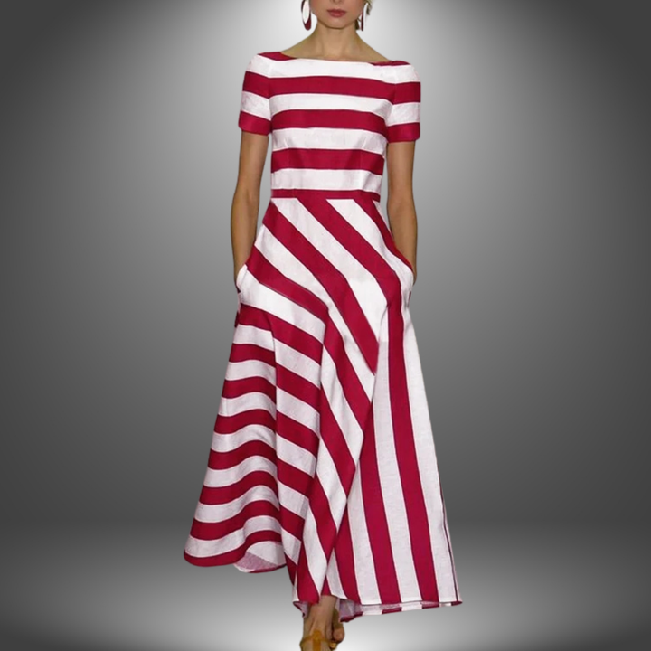 Amanda - Striped Dress