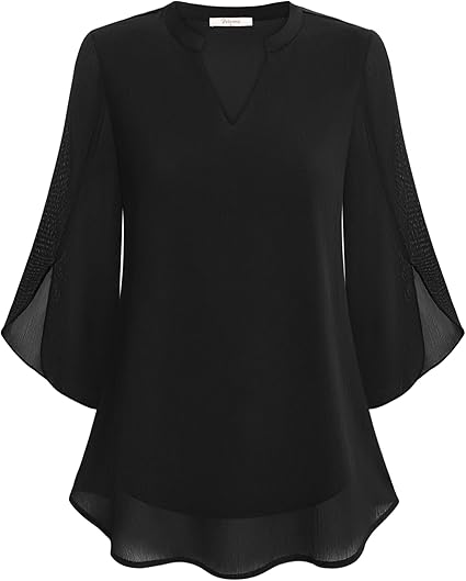 Celeste | Graceful Split-Sleeve Blouse