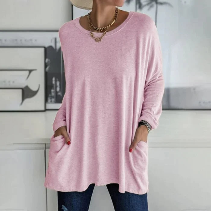 Rachel | Relaxed Fit Long Sleeve Tunic