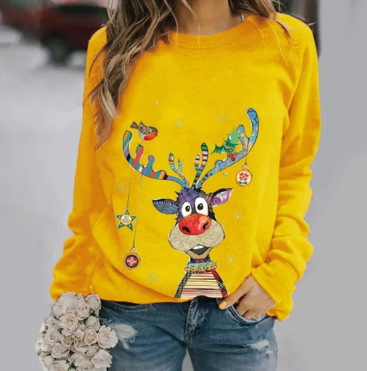 Violet | Colorful Christmas Sweatshirt