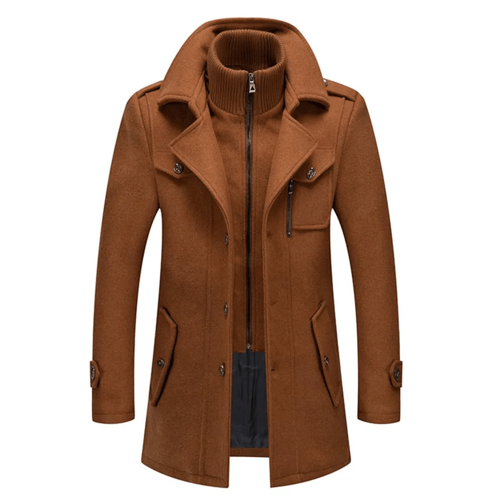 Alfred | Stylish Winter Long Coat for Men