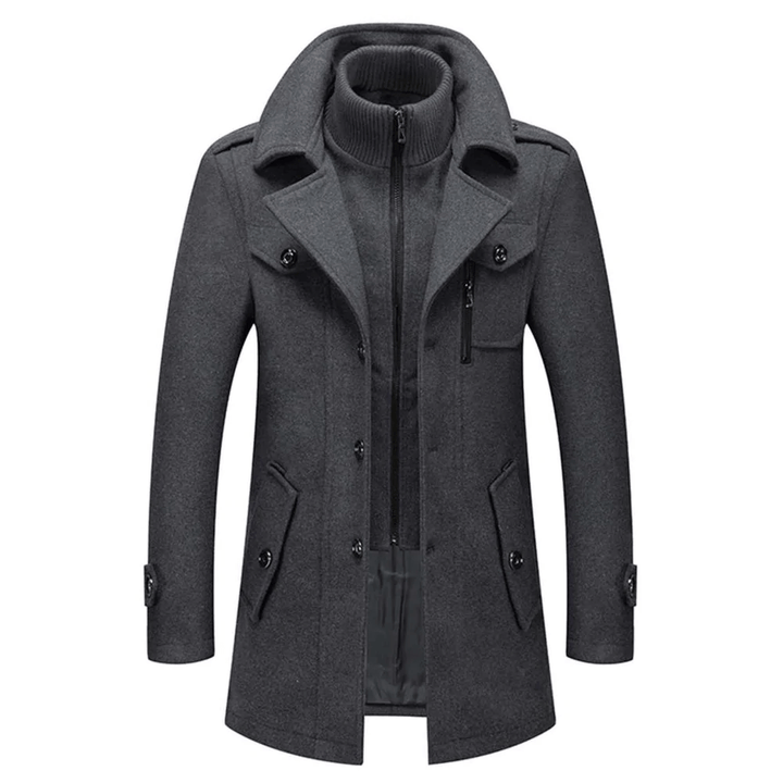Alfred | Stylish Winter Long Coat for Men