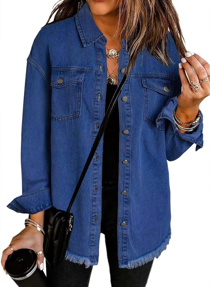 Ava | Classic Everyday Denim Jacket