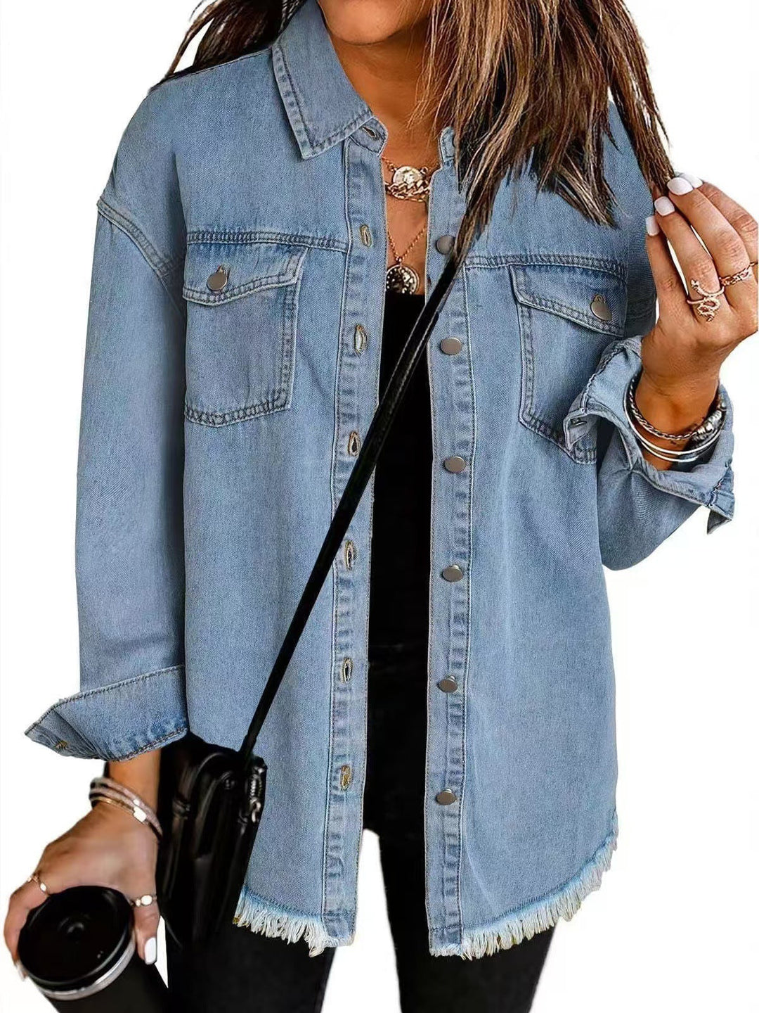 Ava | Classic Everyday Denim Jacket