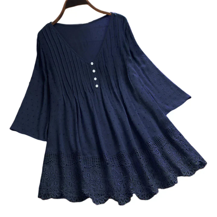 Caroline | Elegant Whisper Boho Blouse