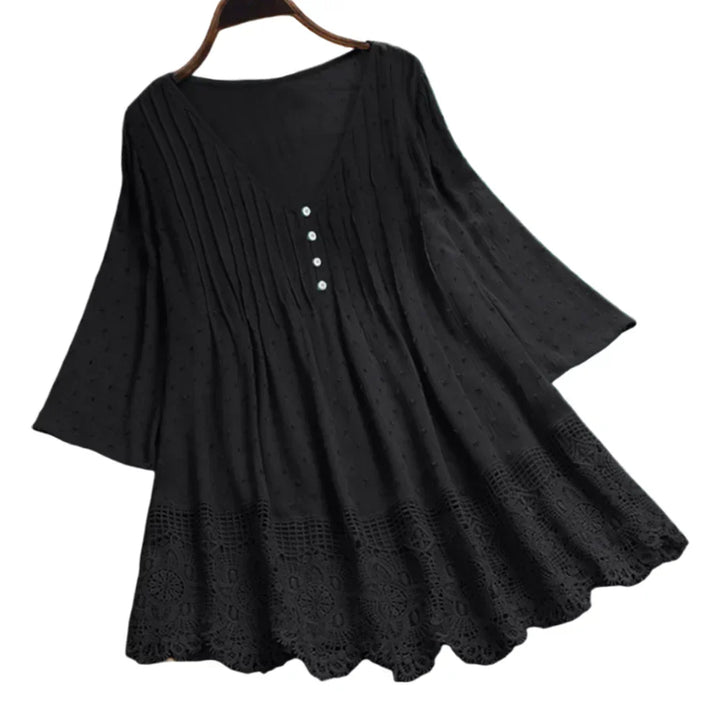 Caroline | Elegant Whisper Boho Blouse