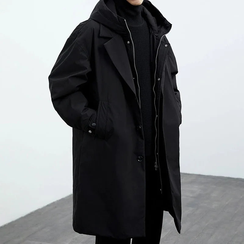 Frederik | Classic Hooded Trench Coat