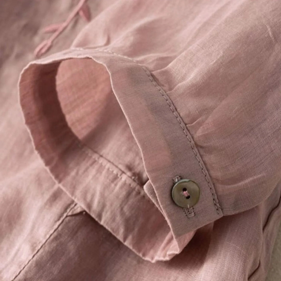 Sylvia | Effortless Flattering V-Neck Blouse