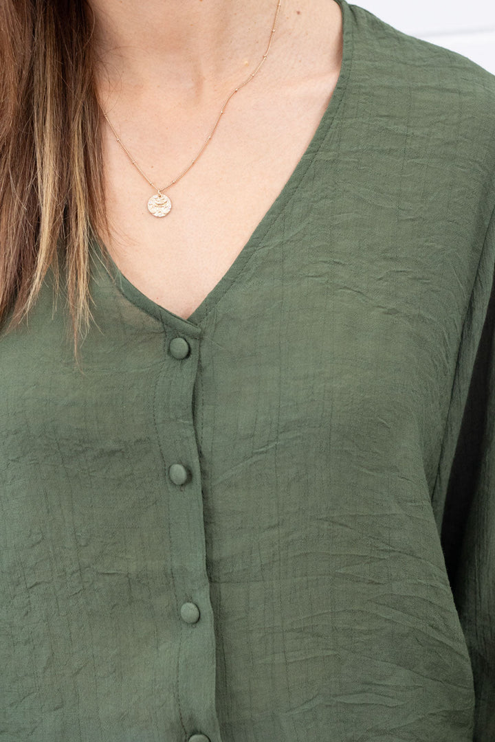 Mia | Timeless V-Neck Shirt