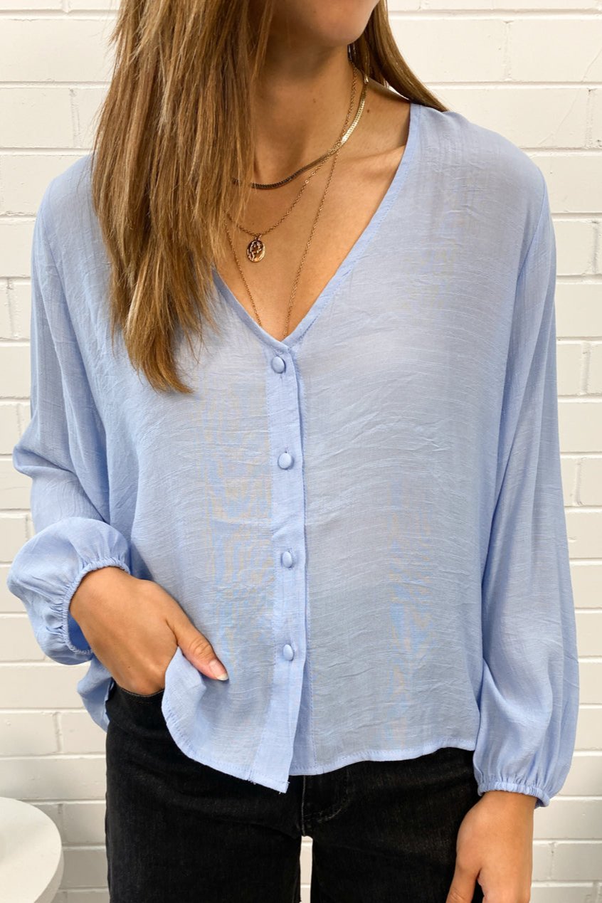 Mia | Timeless V-Neck Shirt