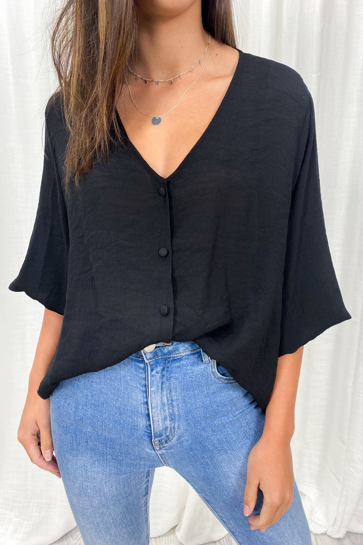 Mia | Timeless V-Neck Shirt