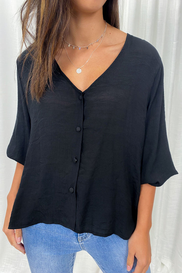 Mia | Timeless V-Neck Shirt