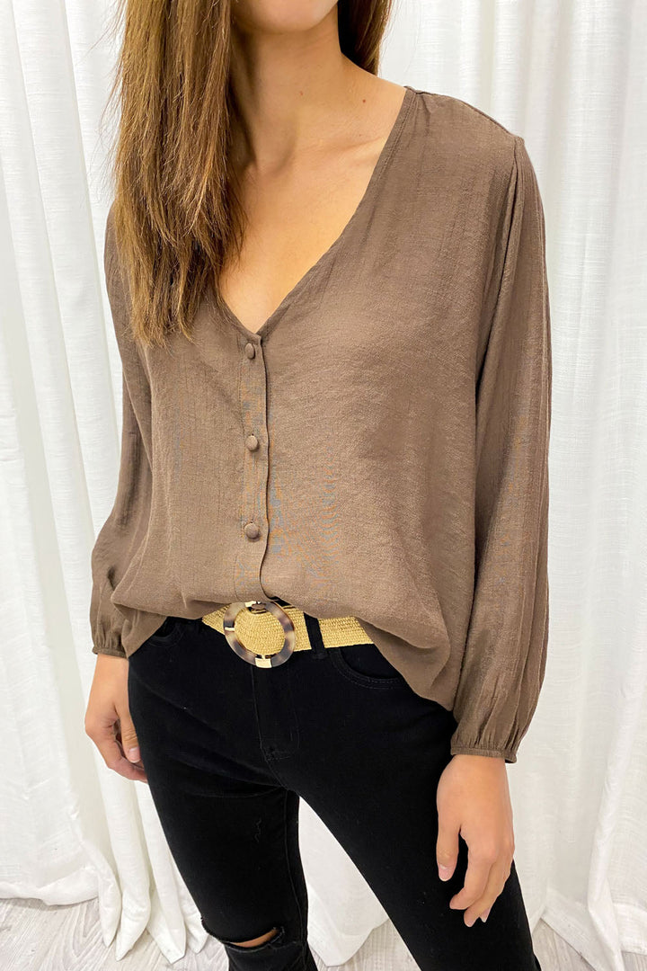 Mia | Timeless V-Neck Shirt