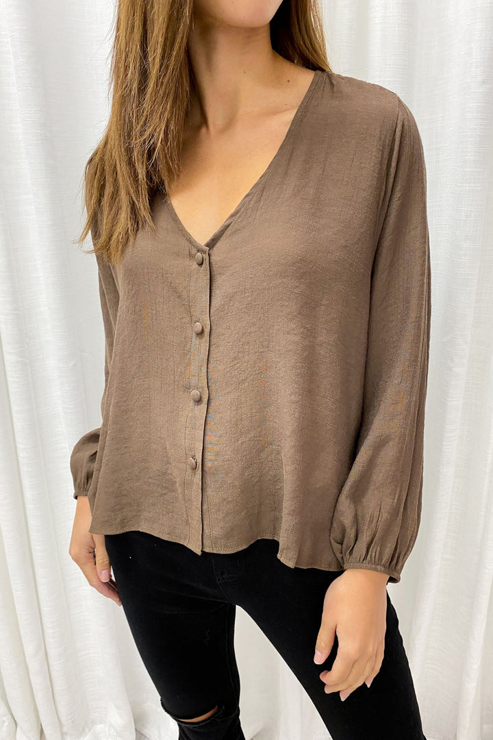 Mia | Timeless V-Neck Shirt