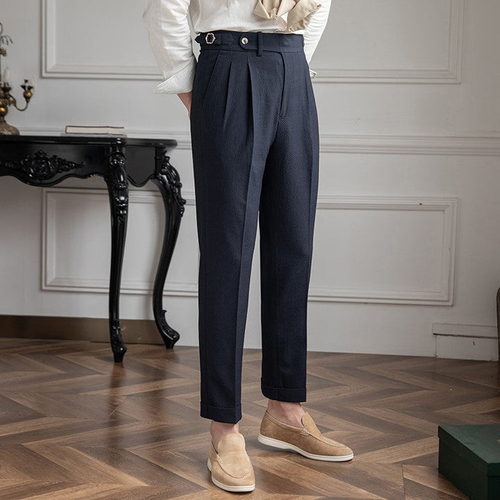 Jesse | Stylish Pleated High Waist Trousers