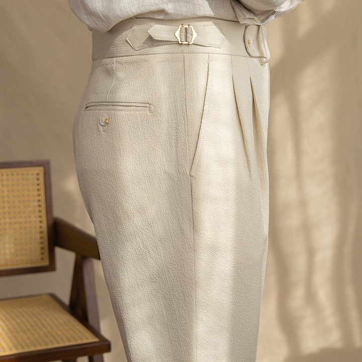 Jesse | Stylish Pleated High Waist Trousers