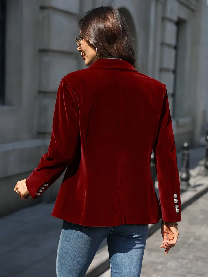 JULIA | ELEGANT VELVET BLAZER