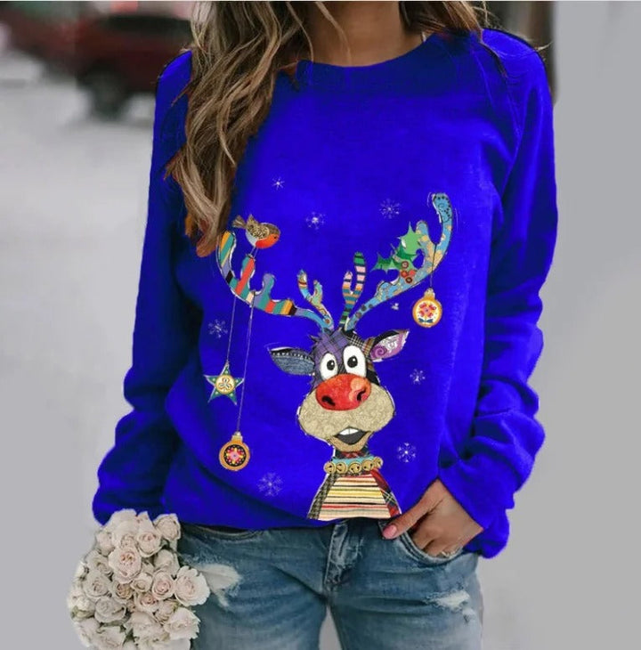 Violet | Colorful Christmas Sweatshirt