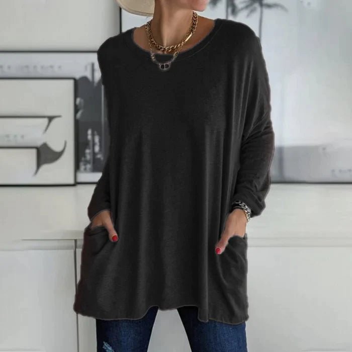 Rachel | Relaxed Fit Long Sleeve Tunic