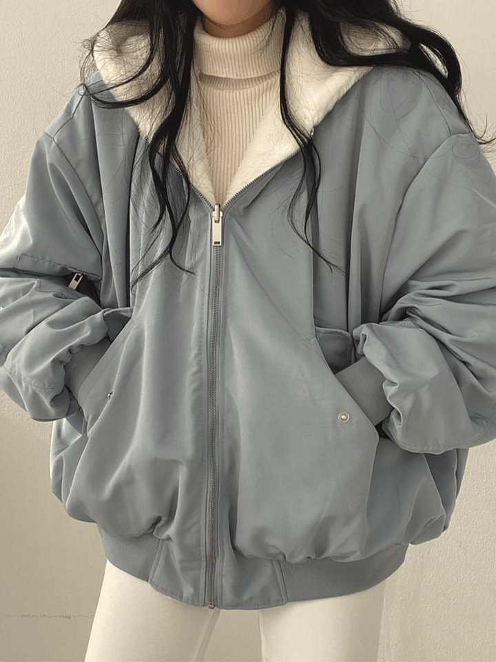 Heidi | Stylish Oversized Bomber Jacket