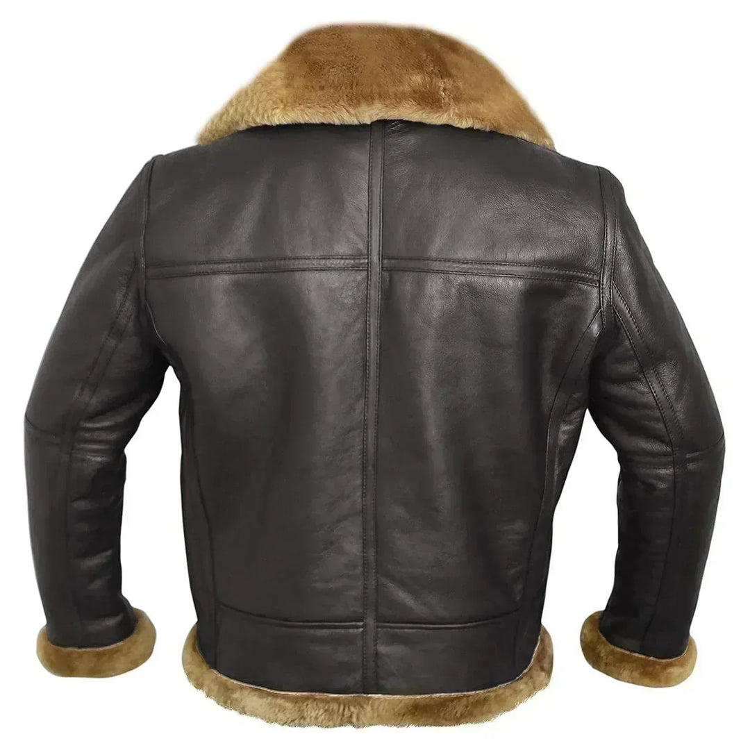 Kristian | Premium Shearling Leather Jacket