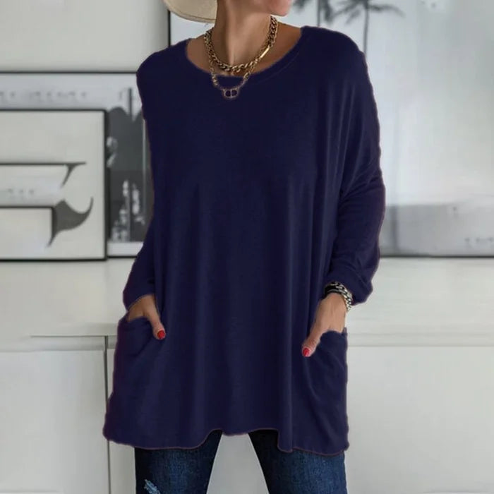 Rachel | Relaxed Fit Long Sleeve Tunic