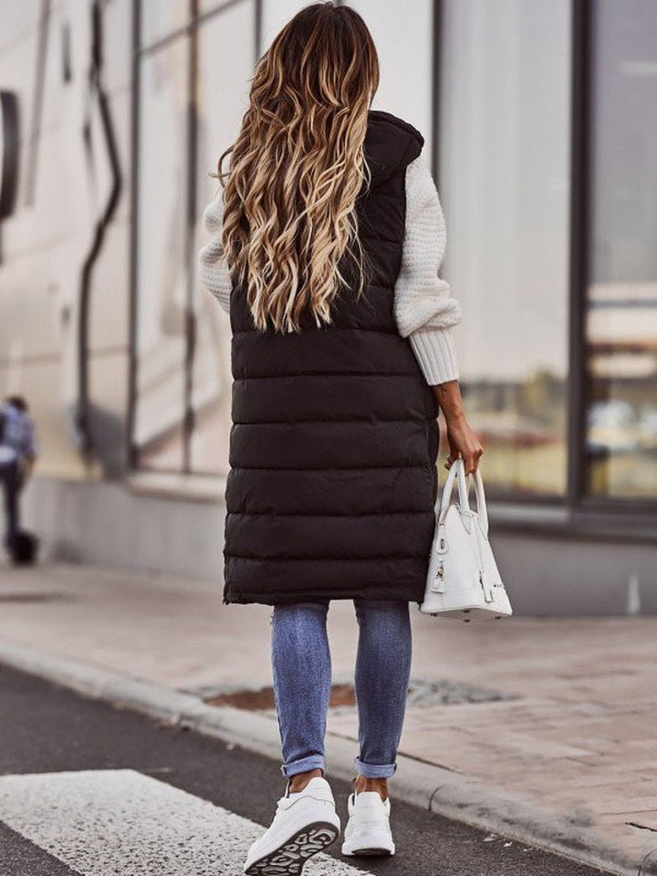 Keira | Stylish Hooded Puffer Vest