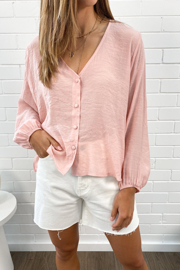 Mia | Timeless V-Neck Shirt