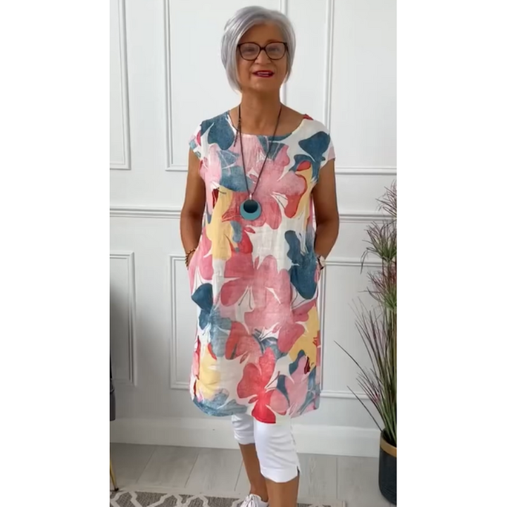 Tamara | Stylish Floral Pocket Dress