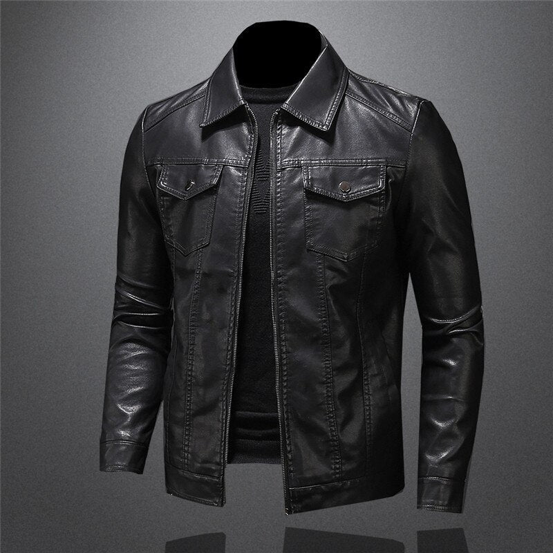 Harvey | Stylish Motorcycle Leather Jacket